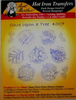 New Aunt Marthas Tree Pattern Locust Juniper Oak Maple