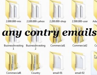 100000000 Any Countries Emails Bulk List for 15$