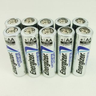 New Energizer E2 AA 1 5V Lithium Battery L91 Exp 2025 Open Box