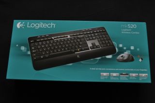 Logitech Wireless Combo Mouse Keyboard MK520
