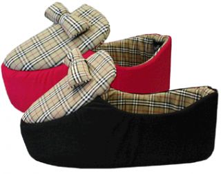 Burberry London Plaid Pet Dog Cat Slipper Bed New Old Stock