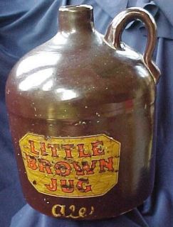 Vintage Little Brown Jug Oertels Ale Louisville KY