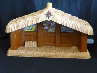Fisher Price Little People Nativity Stable Barn New