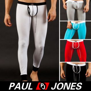 1pc Mens Pants Bottom Long Johns Thermal Underwear s M L 5 Colors Sexy