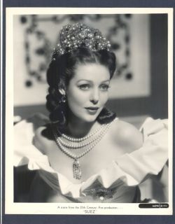 Gorgeous Loretta Young Portrait from 1938 Near Mint Condition