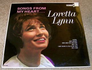 Loretta Lynn Songs from My Heart 1965 Decca DL 4620 SEALED