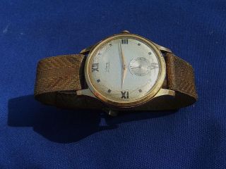 Vintage Antique Lorie 17 Ruby Jewels Mens Swiss Wrist Watch