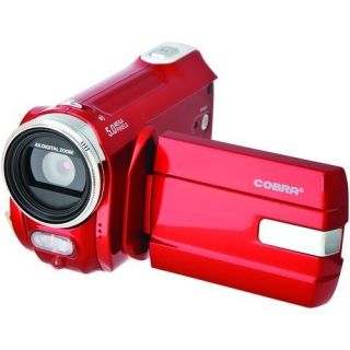 Cobra DVC910 4 in 1 Digital Video Camera Camcorder Webcam Red