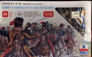 Crimean War British Cavalry Lord Cardigans Hussars Set