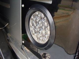 Jeep Wrangler TJ CJ YJ CJ5 LED Tail Lights Red Lens