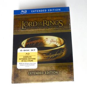 NEW Lord of the Rings The Motion Picture Trilogy Extended Blu ray 15