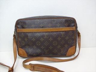 Authentic Used Louis Vuitton Shoulder Bag Trocadero Monogram ID 114