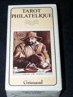 Tarot Philatelique 78 Deck CARDS Vintage 1990 Louis Le Nain FRANCE Old