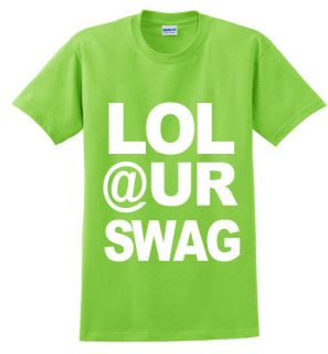 LOL UR Swag Odd Future T Shirt OFWGKTA Wolf Gang Tee Tshirt