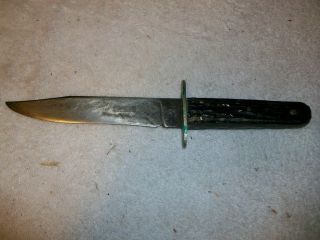Antique Black Handles Universal Hunting Knife WOW