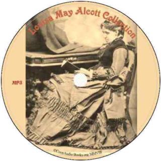 Louisa May Alcott Collection 11 Audio Books on 1 DVD Audio  Files