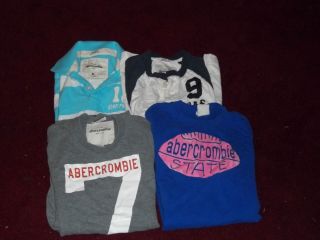 Huge Lot 4 Abercrombie Boys T Shirts XL