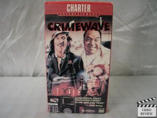 Crimewave VHS Louise Lasser Bruce Campbell Sam Raimi