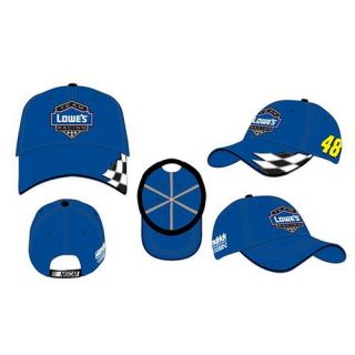 2012 Hat Jimmie Johnson 48 Lowes Checkered Team Color New w Tag