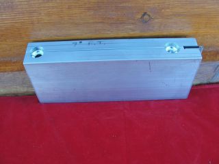 Canney Creek 2 Cavity Aluminum 7 Ribbon Tail Worm Hand Injection Mold