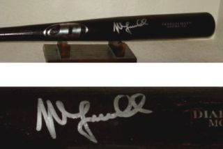 Mike Lowell Autographed Bat Red Sox w Proof
