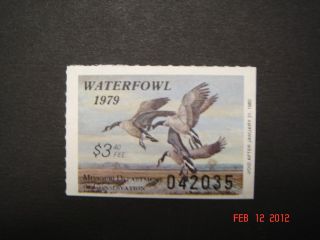 1979 Missouri Duck Stamp First of State
