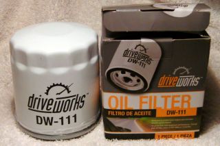 Drive Works DW 111 Oil Filter for GM V 6 NIB