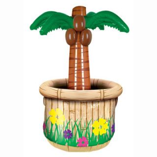 Luau Party Supplies Inflatable 26 Palm Tree Cooler
