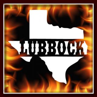 Lubbock Texas State Airbrush Stencil Template Harley Paint New Design