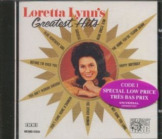 Loretta Lynn Greatest Hits CD 076731123424