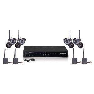 Lorex EDGE+ 4 Channel Video Security DVR with 4 Wireless Security