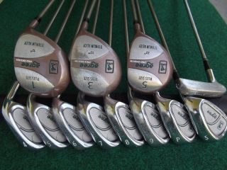  LPGA Agree Irons Driver Woods Putter Complete Golf Club Set Womens