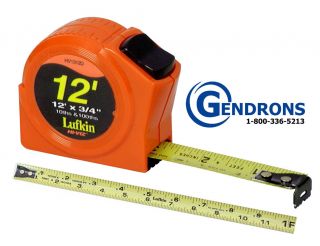 Lufkin HV1312D 12 Tape Measure Surveying Engineering Topcon Sokkia