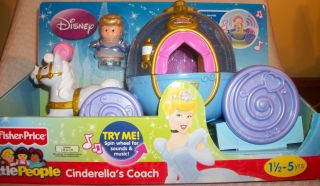 Fisher Price Little People Princess Cinderellas Coach