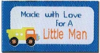 Lovelabels Made with Love for A Little Man BL 2570