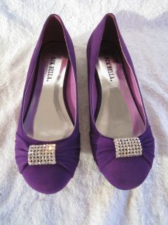 Purple Women Flat Shoes US Size 5 5 10