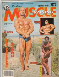 Muscle Training Dan Lurie Bodybuilding Fitness Mag Clarence Bass