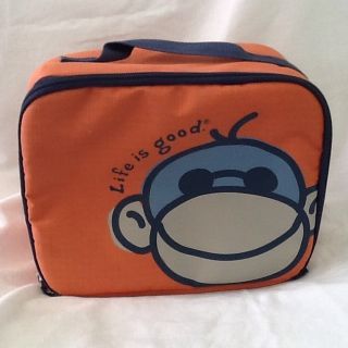 Life Is Good Monkey Lunch Box