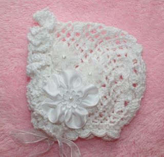 Luxurious Crochet Hat for Reborn Baby Doll