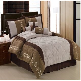 Luxury Bed Linens Queen King Comforter Set Royal Hotel Collection 7