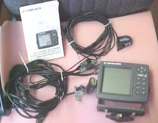 Lowrance X97 fishfinder fish finder graph locator with transducer and