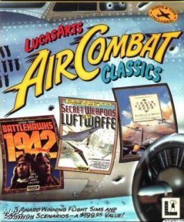 LucasArts Air Combat Classics PC 3 Simulation Games