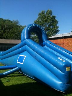 Aqua Tunnel Commercial Inflatable Waterslide