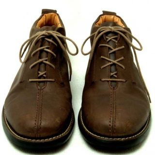 Brown Leather Used Bostonian 8M Mens Shoe Boot Made in Brazil