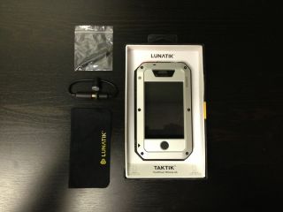 LunaTik Taktik Alloy iPhone 4 4S Case with Gorilla Glass Option