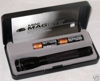 36104 Black Mag Lite Maglite Instrument Torch Battery