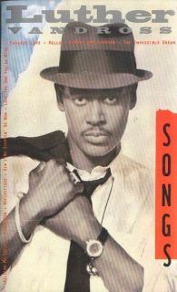 Luther Vandross Songs Cassette Tape Pop Soul R B Vocal Ballad Dance
