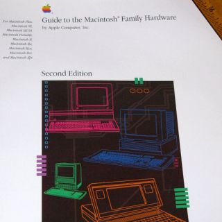 1990 Macintosh Family Hardware Guide 500pg Mac SE Plus Mac II IIx IIcx