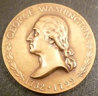 1932 Washington Bicentennial Bronze Medal – First in War Maco