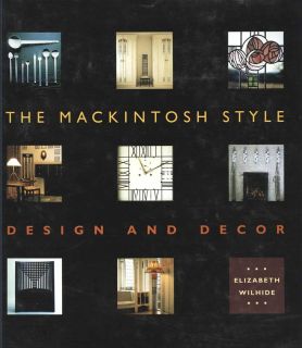 Mackintosh Mission Arts Crafts Style Design Decor Etc Scarce In Depth